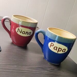 BIG Nana and Papa Ceramic Mugs
